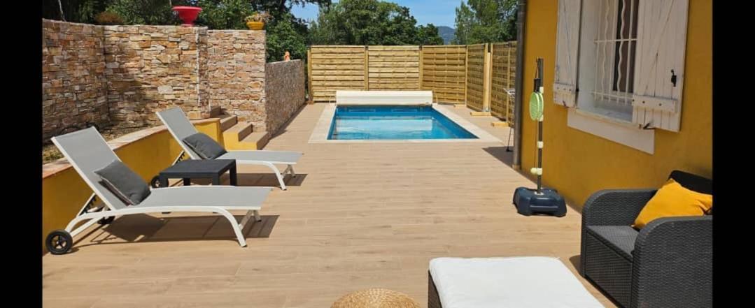 Magnifique Villa Avec Piscine, Sauna Et Hammam 라 크라우 외부 사진